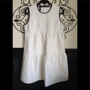 Mother of Pearl unique dress M textured cotton